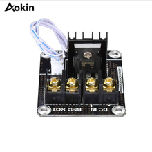 Aokin 3D Printer Heated Bed Power Module High Current 20A MOSFET Upgrade RAMPS 1.4 expansion module For 3D printer 2024 - buy cheap