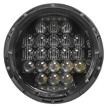 Farol led h4 com drl para land rover 90/110 defender, projetor td5 de 7 polegadas, com luz de circulação diurna 2024 - compre barato