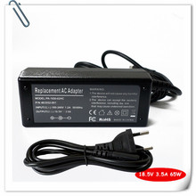 Cable de alimentación de 65w para HP Compaq 463958-001 463552-002 586006-321 586006-361 18,5 V 3.5A, adaptador de CA, cargador de ordenador portátil 2024 - compra barato
