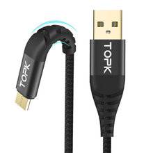 Кабель Micro USB для быстрой зарядки QC3.0, длина 1 м 2024 - купить недорого