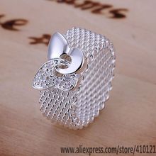 R071 Lucky Silver Color Rings For Women Fashion Jewelry Women Accessories Free Shipping Fashion Butterfly Web Rings /dsuamkb 2024 - buy cheap
