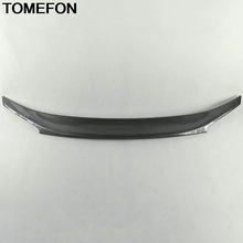 Задний спойлер для багажника автомобиля TOMEFON для Honda Civic 10, 2016, 2017, 2018 седан, крыло, обшивка крыла, стильный интерьер, аксессуары ABS 2024 - купить недорого