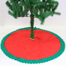 ANGRLY Hot Sale 1Pc 90cm Santa Claus Tree Skirt Christmas Tree Skirt Christmas Supplies Decorations Wedding Decoration New Year 2024 - buy cheap