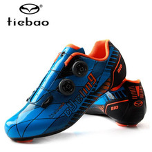 Tiebao/Профессиональная обувь для велоспорта; Мужская обувь из углеродного волокна; Обувь для гоночного велосипеда; Обувь для езды на велосипеде; Спортивная обувь; Sapatilha Ciclismo 2024 - купить недорого