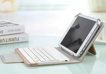Novo case de teclado de couro pu para lenovo a3000, capa para tablet e pc com teclado para lenovo a3000, capa 2016 2024 - compre barato