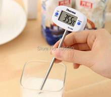 Instant Read Pocket Digital Thermometer Needle food thermometer kitchen  electronic thermometer gauge milk thermometer 2024 - buy cheap