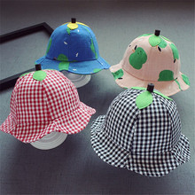 5-24 meses verano bebé niñas gorra de Sol de algodón sombrero para niños niño tapa cubo sombrero niños sombreros de sol de primavera tapas 2024 - compra barato