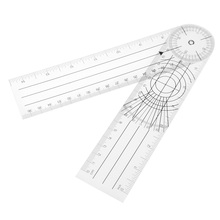Userful Multi-Ruler 360 Degree Goniometer Angle Medical Spinal Ruler CM/INCH 2024 - buy cheap