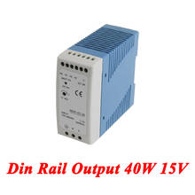 MDR-40 Din Rail Power Supply 40W 15V 2.6A,Switching Power Supply AC 110v/220v Transformer To DC 15v,ac dc converter 2024 - buy cheap