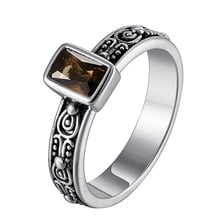 New Look Cute Ring for women Setting with Brown stone Nice Fashion ring Drop shipping 2024 - buy cheap