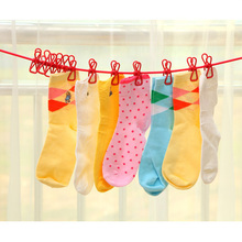 185cm Portable multifunctional Drying Rack Clips Cloth Hangers Outdoor travel Steel Clothes Line with 12pcs clip Clothespins 2024 - buy cheap