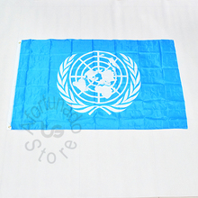 ООН UN 90*150 см Флаг, баннер, Подвесной для проведения парада, вечеривечерние, украшение для дома с изображением флага Флаг, Баннер 2023 - купить недорого