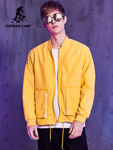 Pioneer Camp Fashion Brand Jacket Men 2020 Spring Autumn Men's Solid Color Outerwear Coats Male Hip Hop Jackets Coat AJK907122 2024 - buy cheap