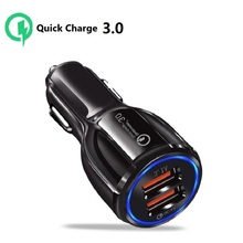 Автомобильное зарядное устройство Quick Charge 3,0 USB для Audi A3 A4 B8 B6 A5 B7 A3 A6 C5 A6 C6 Q7 Q5 Q3 A1 A7 R8 TT 8J S Line Quattro, аксессуары 2024 - купить недорого