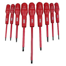 (9pcs/ pack) 3 4 5 6mm Phillips Slotted Screwdriver set 1000V Insulated Screwdrivers CR-V Steel Srew Driver Repair Tool Kit 2024 - buy cheap