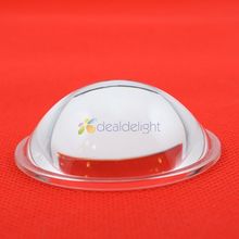 Светодиодный стеклянный объектив 54 мм с плоской выпуклой линзой 5-90 градусов для DIY 20 Вт 30 Вт, светодиодный светильник высокой мощности/чип 2024 - купить недорого