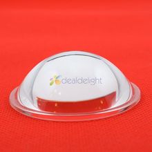 Lente de vidro óptico de 54mm, led plano convexo lente 5-90 graus para diy 20w 30w lâmpada led de alta potência/chip de luz