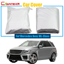 Cawanerl Car-Cover Car Cover Anti-UV Snow Sun Rain Resistant Cover Dustproof For Mercedes-Benz ML ML-Class Free Shipping ! 2024 - buy cheap