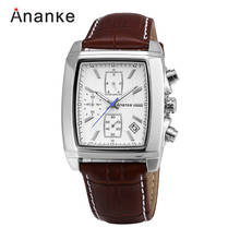 Ananke Mens Square Watches Top Luxury Brand Sports Watches Men Quartz Clock Sports Military Watch Relogio Masculino 2024 - buy cheap