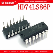 10 шт. HD74LS86P DIP14 HD74LS86 DIP SN74LS86N DIP-14 74LS86 SN74LS86AN Новый и оригинальный IC 2024 - купить недорого