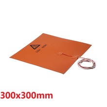 300x300mm 220V 600W Silicone Heated Bed Heating Pad For Creality CR-10 3D Printer with 3M Adhesive and NTC 100K 2024 - buy cheap