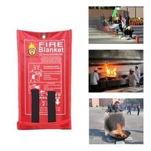 Fire Blanket Emergency Survival Fire Shelter Safety Protector Fire Extinguishers Tent First aid safety supplies Free Shipping 2024 - buy cheap