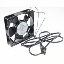 Gdstime-ventilador de refrigeración Industrial, 220V, 240V, 0.1A, 12025, 12cm, 120mm, 120mm, 120mm x 25mm 2024 - compra barato