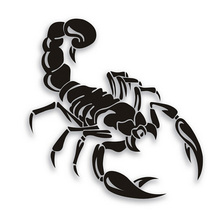 Car-Styling Personality Cover Scratches Before And After Bumper Scorpion Stickers Car Accessories CT-543 2024 - buy cheap