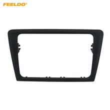 FEELDO-Marco de salpicadero para coche, Kit de Panel de Radio de montaje de Panel, adaptador embellecedor para SKoda Rapid 2013 ~ presente #5251, 1 ud. 2024 - compra barato