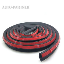 auto rubber seals 3 Meters P Type door sound insulation weatherstrip noise insulation waterproof trim dust isolation sealing 2024 - buy cheap