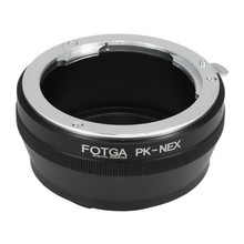 FOTGA-anillo adaptador de lente para cámara fotográfica, adaptador de lente para lente Pentax K/PK a Sony e-mount NEX3/C3/NEX5/5C/5N/5R/NEX6/7 2024 - compra barato
