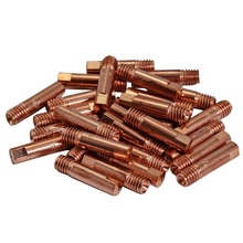 20pcs CO2 MIG Contact Tips 0.6 (0.8, 0.9, 1.0 ,1.2 Available ) x25mm For MB15 15AK MAG MIG Welding Torch Consumables Accessories 2024 - buy cheap