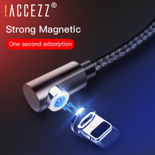 ! ACCEZZ Магнитный зарядный кабель для Apple iPhone XS MAX XR X 8 7 6 6S Plus SE кабель для зарядки Магнитный зарядный кабель 2 м 2024 - купить недорого