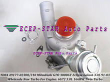 Turbocompresor TD04 49177-02300 49177-02310 para MITSUBISHI GTO 3000GT Eclipse Galant 1991-03 6G72 3.0L, 1 unidad, Envío Gratis 2024 - compra barato