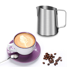 New Stainless Steel Coffee Frothing Pitcher Garland Cup Drinkware for Tea Mocha Cappuccino Milk Cafe Chocolate Mugs 2024 - buy cheap