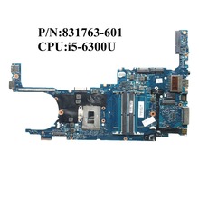 Excellent For HP EliteBook 820 G3 Laptop Motherboard I5-6300U CPU DDR4 831763-001 831763-601 6050A2892301-MB-A01 100% Working 2024 - buy cheap