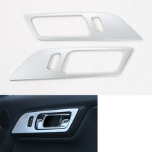 Auto Interior Door Bowl Handle Frame Trim Cover Car Styling Sticker For Ford Mustang 2015 2016 Automobiles accessories 2024 - buy cheap