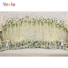 Yeele Wedding Ceremony Flower Wall Elks Home Beauty Photography Backdrops Personalized Photographic Backgrounds For Photo Studio 2024 - buy cheap