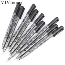 Vividcraft 1pc Watercolor Brush Pen Sketch Markers Drawing&Handwriting Supplie Stationery Art Marker Pen Different Tip Sizes 2024 - buy cheap