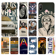 033 Back to the Future Delorean OUTATIME License Soft Silicone Tpu Cover phone Case for xiaomi redmi 7 7a note 4A 4X 6 Pro 6A 7 2024 - buy cheap