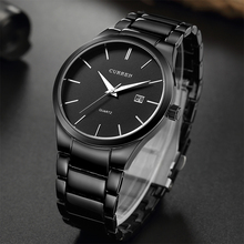 Curren Quartz Watch Men Military Wrist Watches Men Full Steel Men Business Watch Clock Waterproof Relogios 2024 - buy cheap