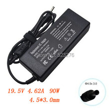 19.5V 4.62A 4.5*3.0mm  laptop Adapter For HP Pavilion 15 15-e029TX M4-1009TX(D9H31PA) 15-j000 15-j001tu Adapter 2024 - buy cheap