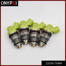 4pcs/lot Fuel Injector 23250-75060 23209-79105 For Toyota Hiace RZH10 RCH1 RCH2 TUV RZF8 2RZE 2325075060 2320979105 2024 - buy cheap