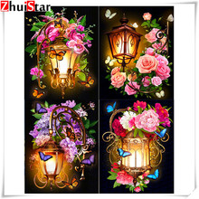 5D Diamond Embroidery Variety Of Lanterns Cross Stitch DIY Diamond Painting Landscape Diamond Rhinestone Home Decoration Gift 2024 - buy cheap