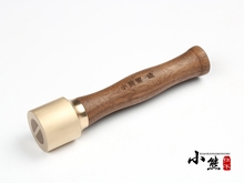 Copper hammer with wood handle Leather Cutting Tool Hammer Leather Craft Tool Hammer 2024 - buy cheap