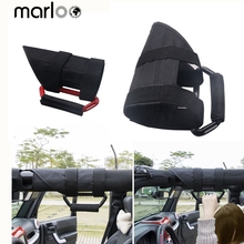 Marloo Grab Handle For Jeep Wrangler JK JKU JL Sports/Sahara/Freedom/Rubicon X Unlimited X 2/4DR 2007-2018 w/3" padded roll bars 2024 - buy cheap