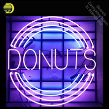 Sinal de néon donuts decoração para casa luz néon sinal de luz bar cerveja pub sinal logotipo personalizado design artesanal hotel neon sinais dropshipping 2024 - compre barato