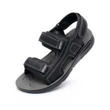 Apakowa EUR 31-41 Boys Summer Open Toe Sports Sandals Children's Boy Hook and Loop Beach Sandals Kid Walking Running Water Shoes 2024 - buy cheap