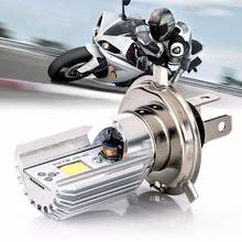 15W H4 Motorcycle Bulb LED Light Lamp Hi/Lo Beam Headlights Headlamp Front Light Bulb For Honda For Kawasaki 6000-6500K 1200LM 2024 - buy cheap