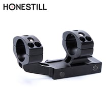 HONESTILL Tactical Heavy Duty Cantilever Flat Top Dual Rings 30mm Quick Release Scope Mount 20mm  Rifle Picatinny Rail 2024 - buy cheap